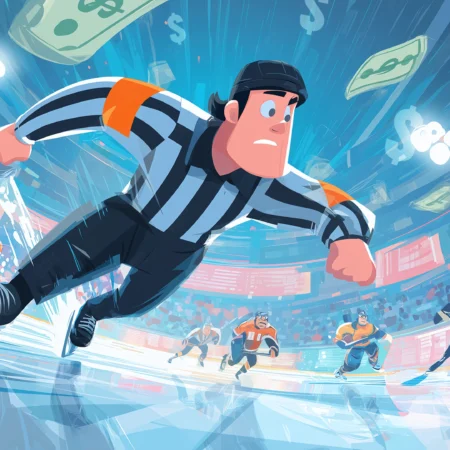 Combien gagnent les arbitres de la LNH ? Salaires et primes