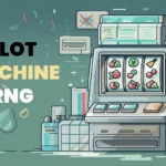 Slot machine RNG illustration showing random number generator behind online slots.