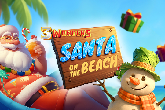 3 Wonders Santa on the Beach
