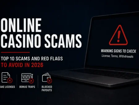 Top 10 Online Casino Scams and Red Flags to Avoid in 2026