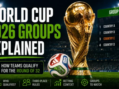 World Cup 2026 Groups Explained: How Teams Qualify for the Round of 32