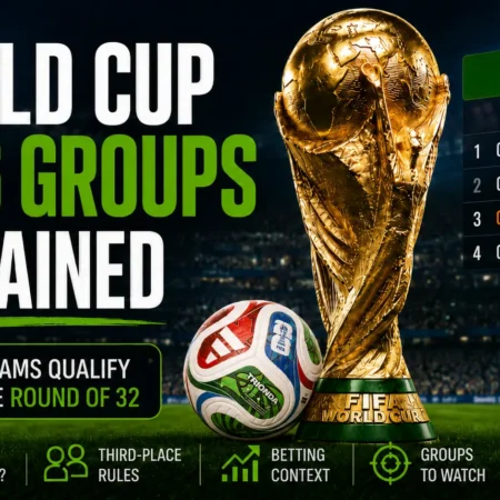 World Cup 2026 Groups Explained: How Teams Qualify for the Round of 32