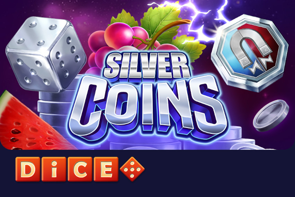 Silver Coins Dice