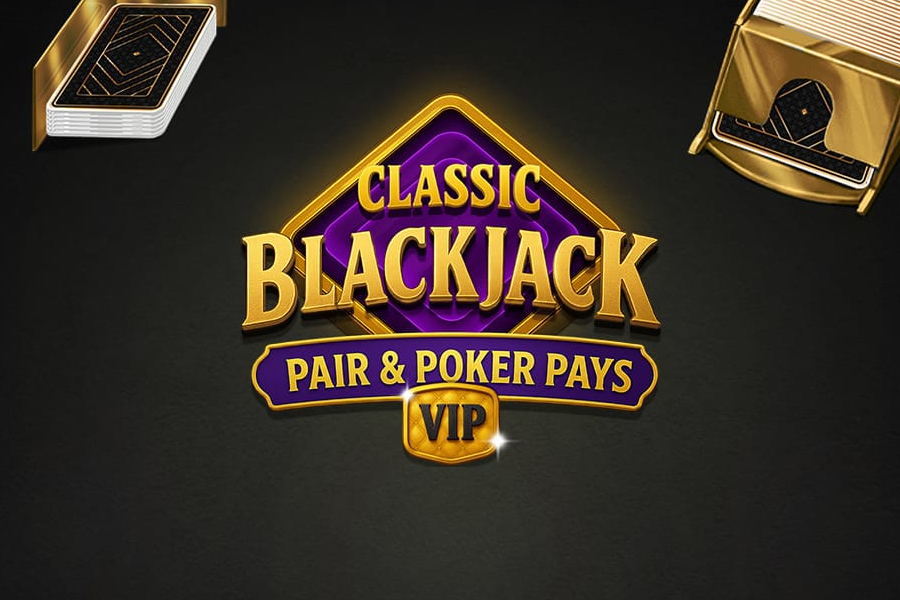 Classic Blackjack Pair & Poker Pays VIP